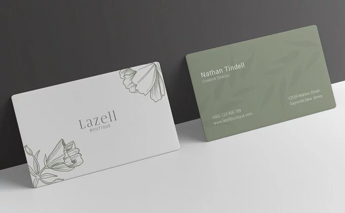 Minimalist Business Card Design Australia